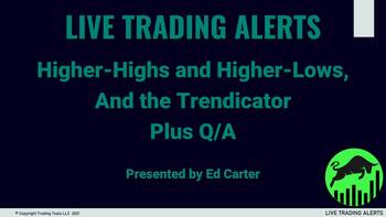 Higher Highs/Lows, Lower Lows/Highs and Trendicator Flips